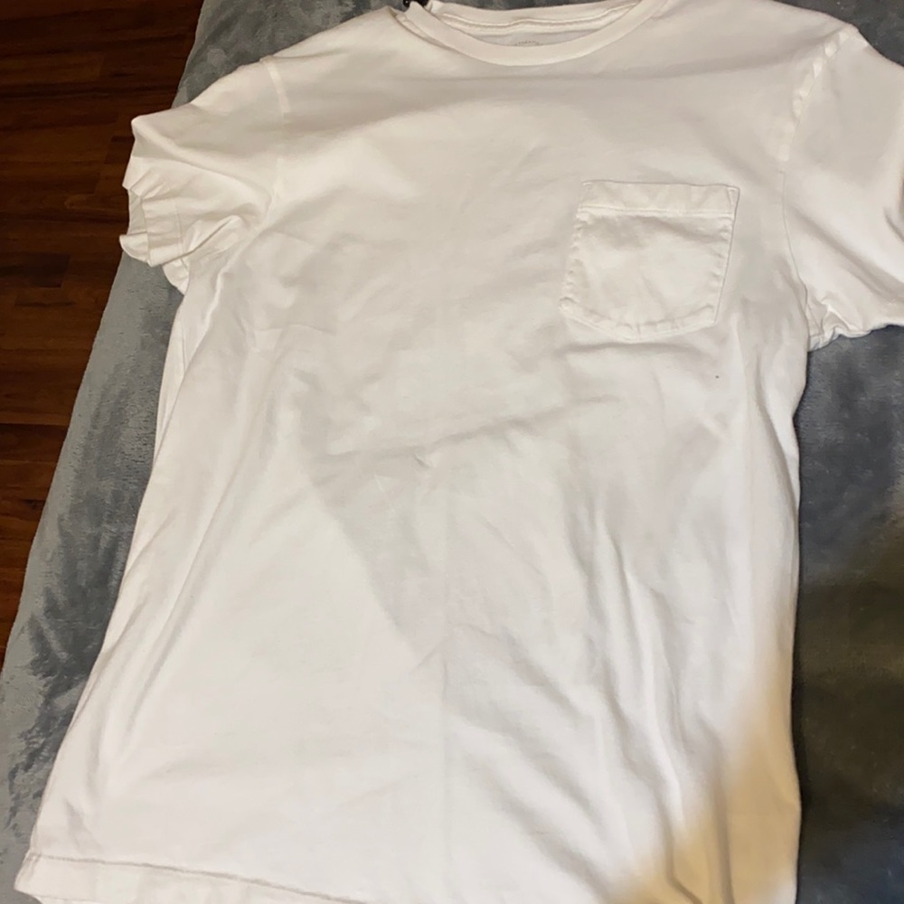 J Crew white men top size S - Picture 2 of 9